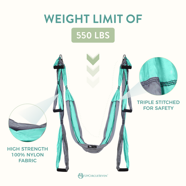 Yoga Swing Two-Tone Turquoise/Grey